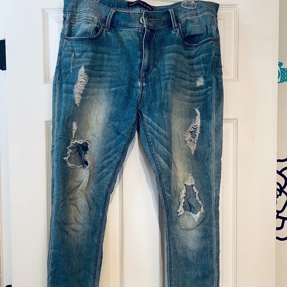 Pre loved Mid Rise Express Legging Jeans -- Size 12r 👖💖